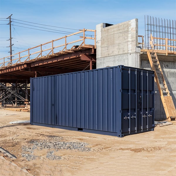 we offer options to customize the interior of our construction site storage containers to fit your specific requirements
